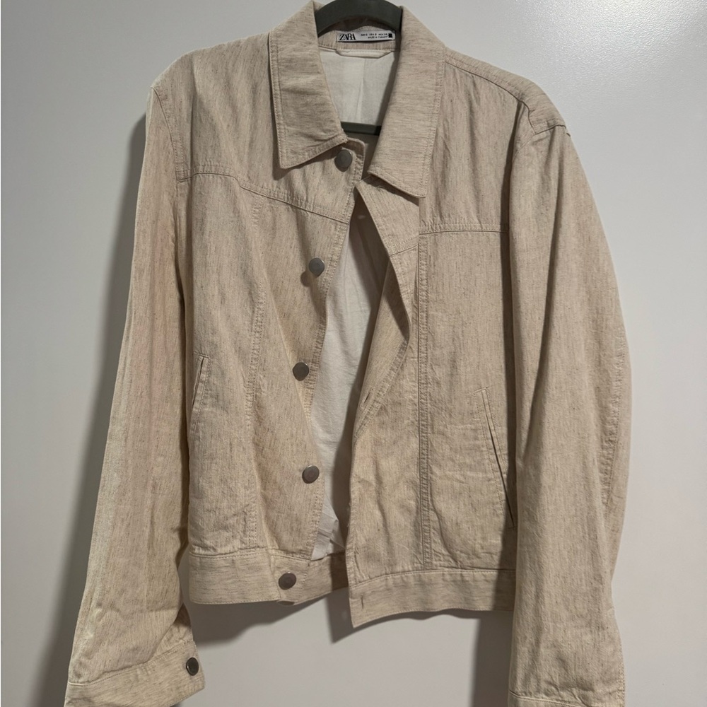Zara Mens Tan Jacket